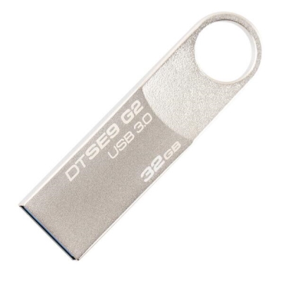 金士顿（Kingston）32GB USB3.0 U盘 DTSE9G2 银色