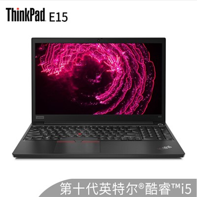 联想ThinkPad E15 15.6英寸商务办公笔记本手提电脑 i5-10210U 8G内存 128G固态+1T机械@定制 高清屏 独显 Win10 office丨0PCD【支持Win7】