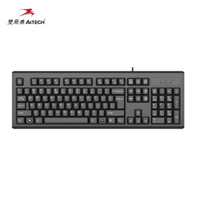 双飞燕（A4TECH) WK-100 有线键盘 USB接口 黑色