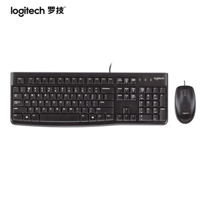 罗技（Logitech）MK120 键盘 键鼠套装 有线键鼠套装
